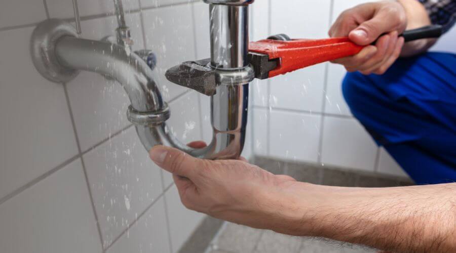 Indoor tankless water heater installation in Jackson, WY